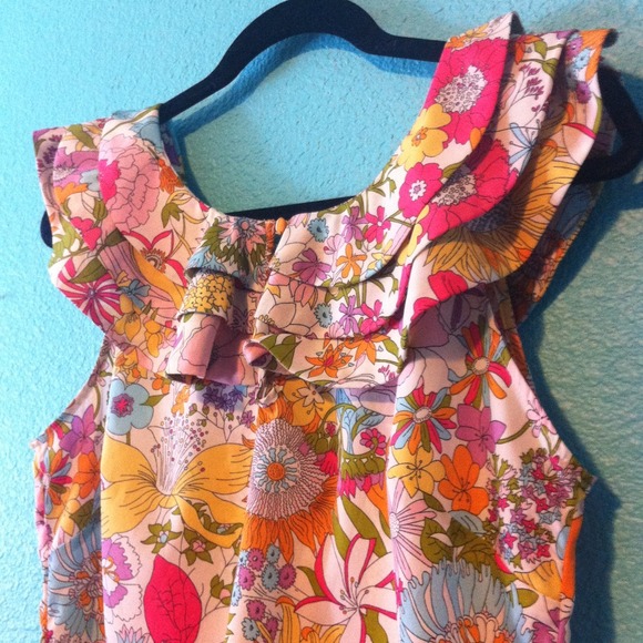 Liberty of London for Target floral blouse - Picture 2 of 2