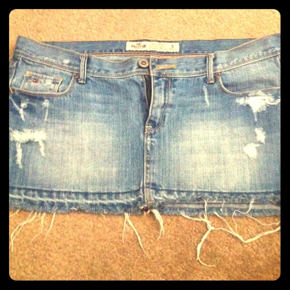 Hollister Jean skirt