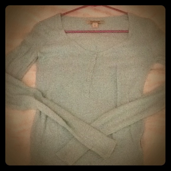 Turquoise Hollister sweater - Picture 1 of 3