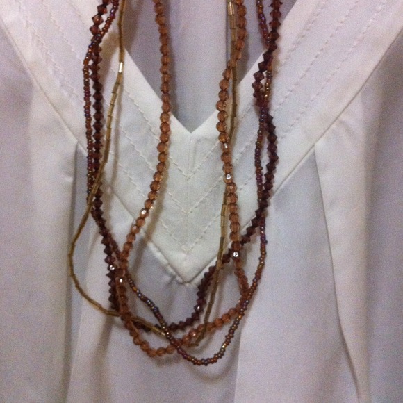 4-stringed beaded necklace - Picture 2 of 2