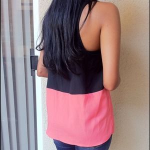 Tops - Color block top ( reserved for @karashawn) Tops - Color block top ( reserved for @karashawn)