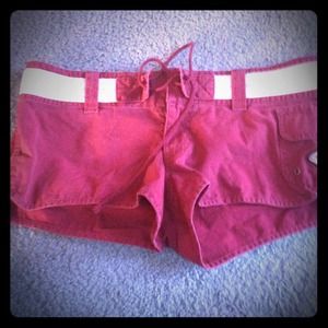 Red shorts