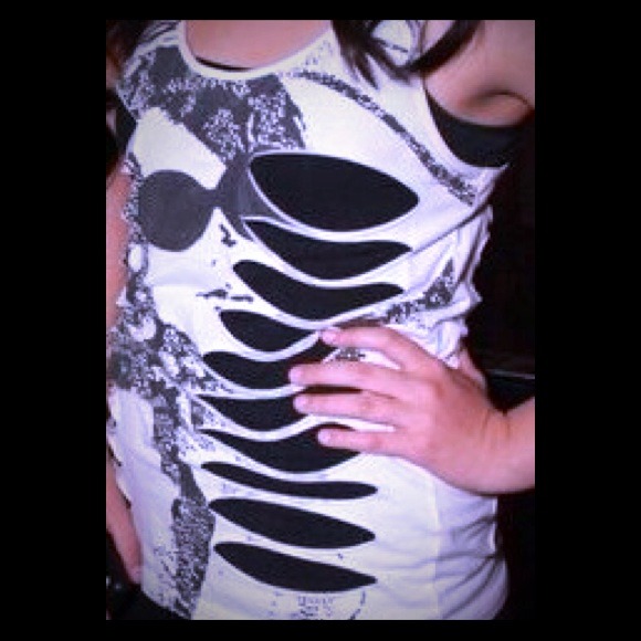Cut out shirt