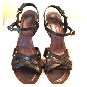 Cole Haan black sandals/ heels