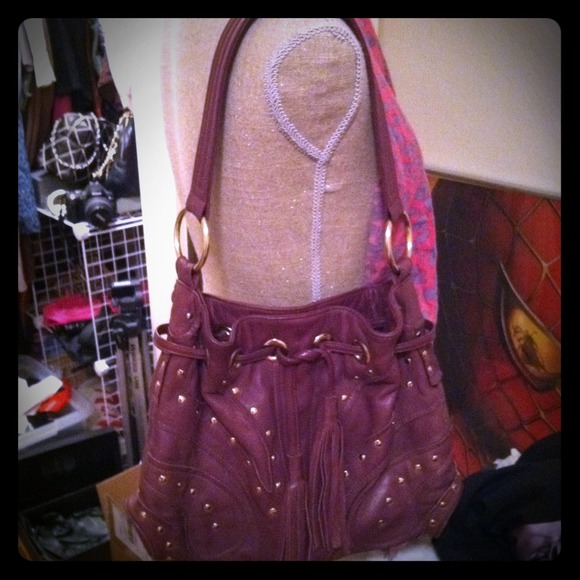 *Reduced* Purple Bulga bag