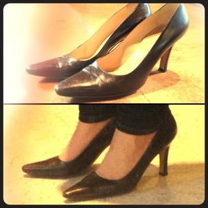 Brown Monolo Blahnik pumps- size 8.5