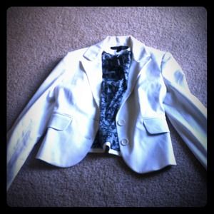 Reserved for adrianaWhite jacket lined