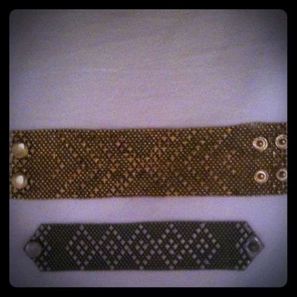 Silver and Gold cuffs