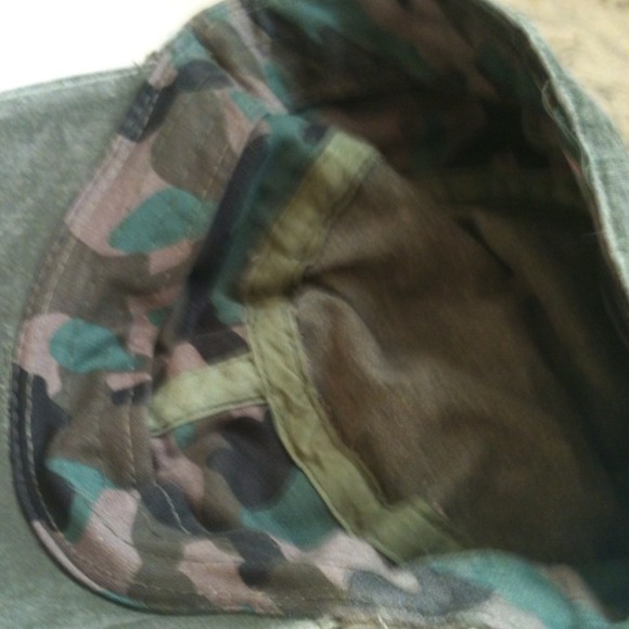 Army studded jean hat - Picture 4 of 4