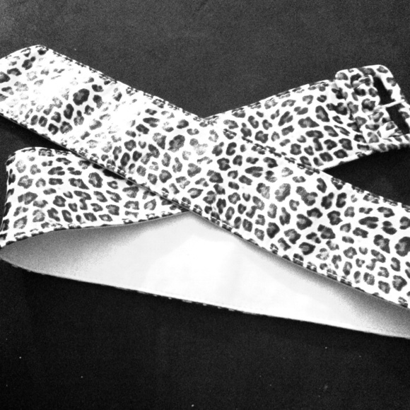 Leopard belt