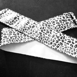 Leopard belt