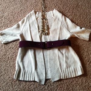 Adorable jcrew sweater in cream