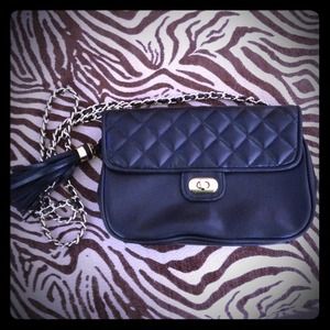 🌟Reserved! Faux Black leather Handbag