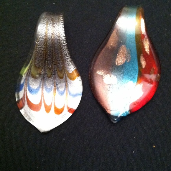 Blown Glass Pendant Set - Picture 4 of 4