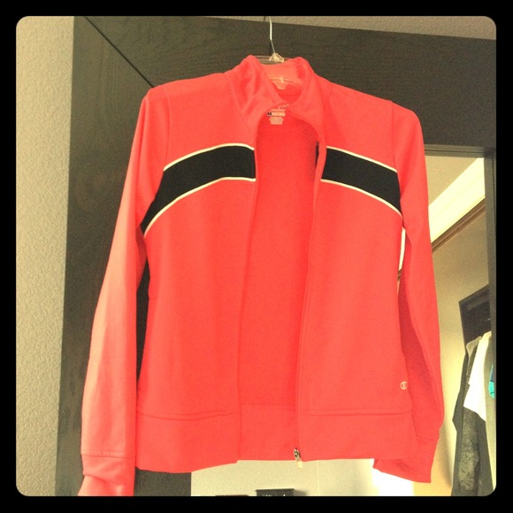 Sporty hot pink jacket