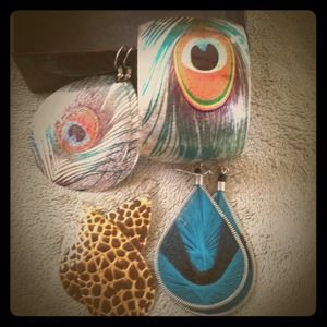  Reserved @devagirl  Bundle 3 earring set & cuff