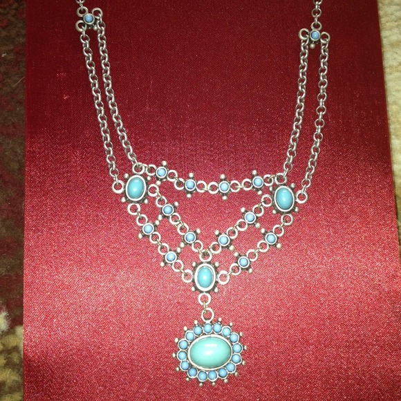 🔴🐬Turquoise necklace🐬