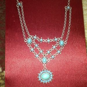 🔴🐬Turquoise necklace🐬