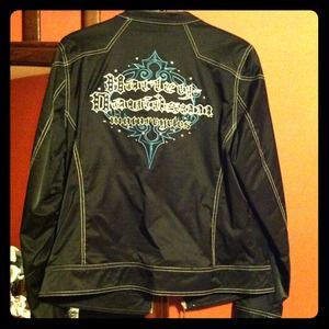 ✨RESERVED✨ candyd🌹Harley Davidson Spring Jacket