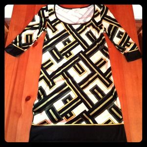 💰REDUCED💰 2P LOFT 3/4 Sleeve Dress