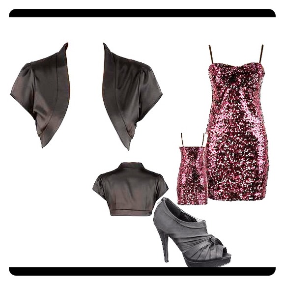 Cocktail Dress & Matching Bolero - Picture 1 of 1