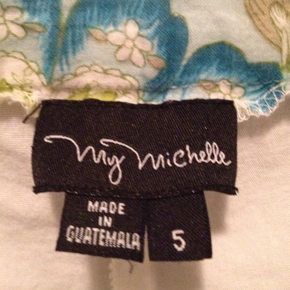 LINEN WIDE LEG CAPRI - Picture 2 of 4