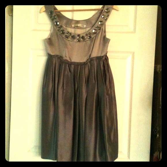 Steve Madden crystal embellished cocktail dress