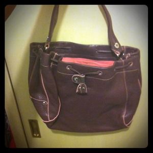 Purple Cole Haan handbag