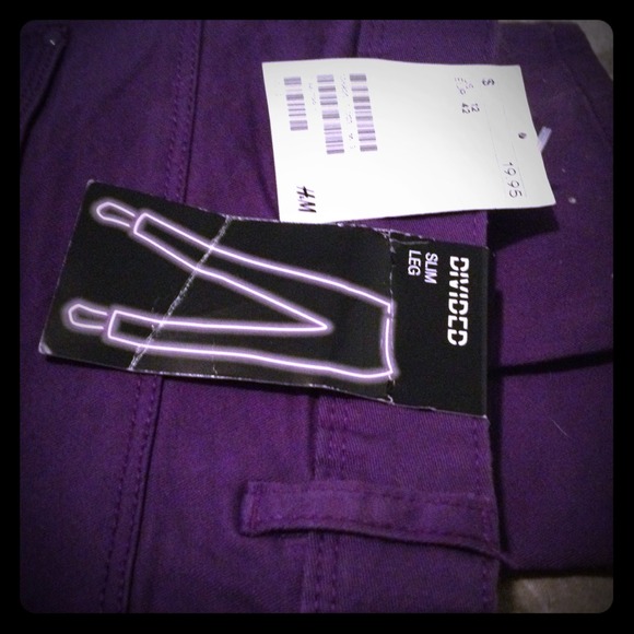 Awesome purple jeans