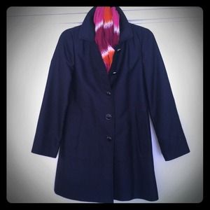 Banana Republic navy trench