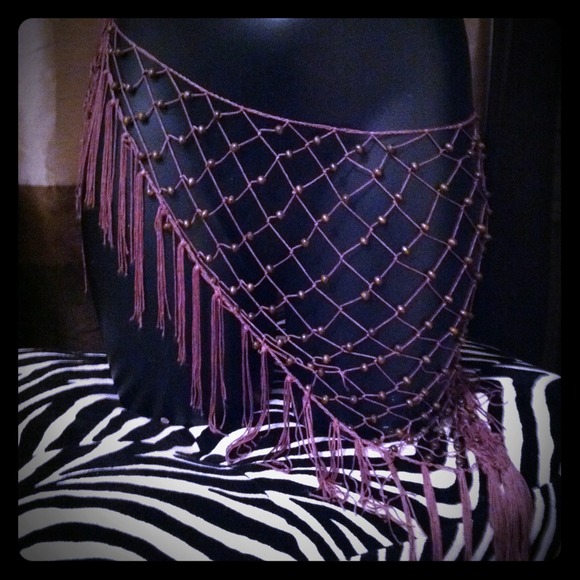 ))SOLD(( ✨✨Wooden Beaded Wrap✨✨