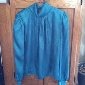 Teal Blouse