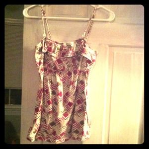 Summer top with straps