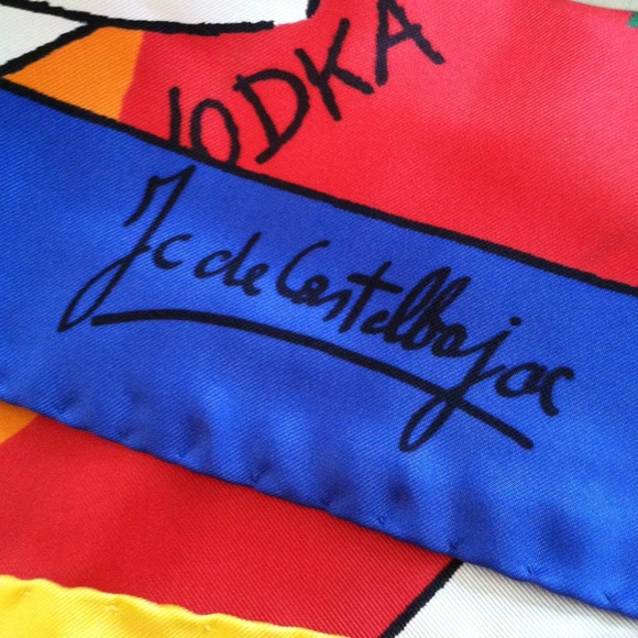 Silk Scarf - Picture 2 of 3