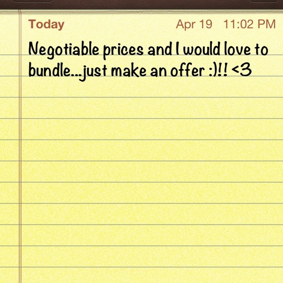 Just make an offer<3