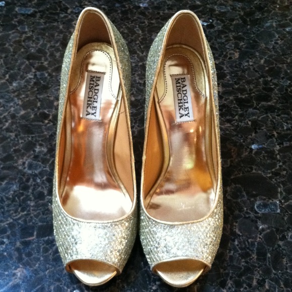 Gorgeous Badgley Mischka platforms