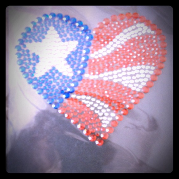 Car Window Bling! Proud American!!