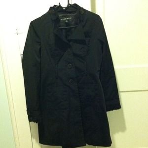 Black trench coat
