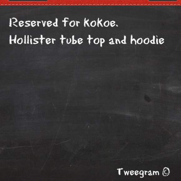 Hoodie n tubetop