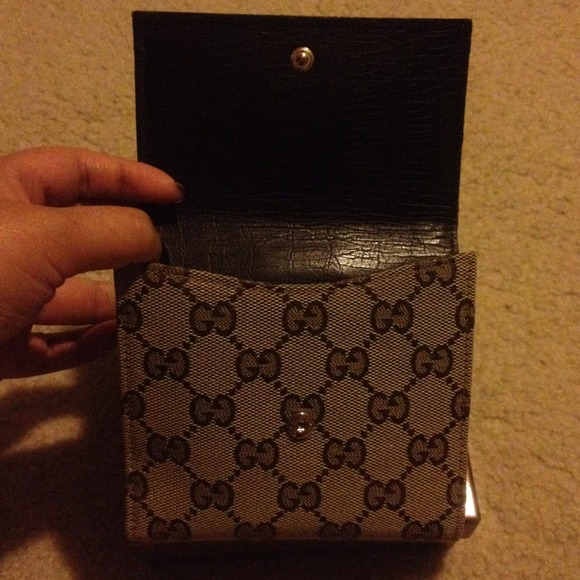 BRAND NEW Gucci Canvas D-Ring Wallet - Picture 4 of 4