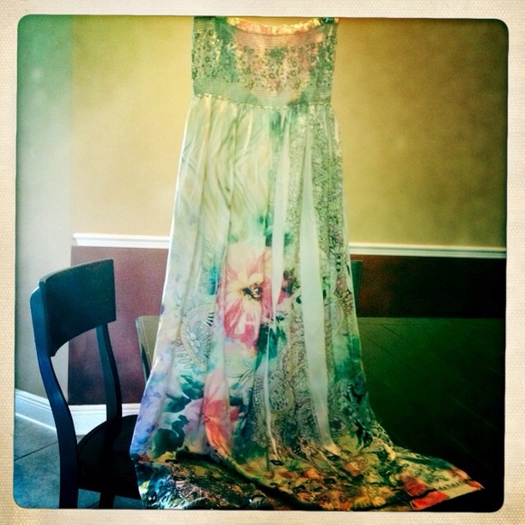 Strapless dress great for summer!