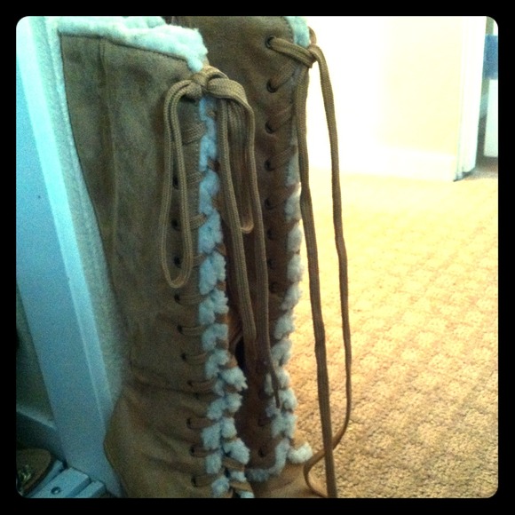 Camel colored boots