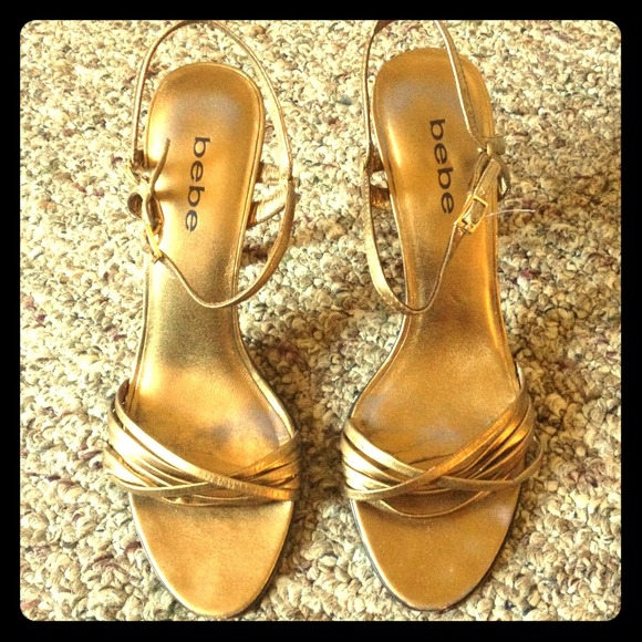 bebe heels ...