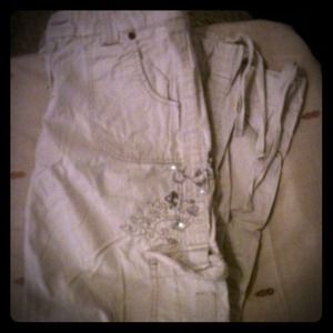 Reserved for moe4665 Lightweight cargo pants kaki