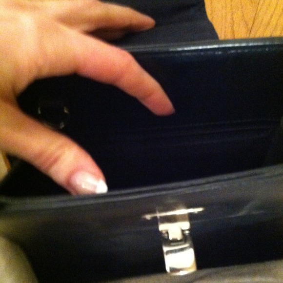 Navy Evening Bag - Picture 2 of 2