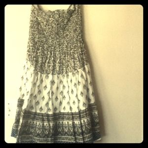 Cotton paisley dress