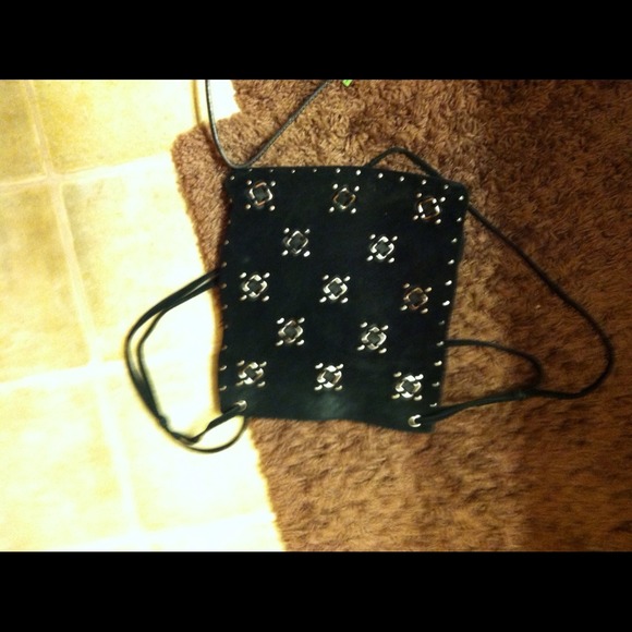 Nine west suede purse