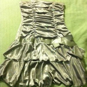 Sexy Silver sparkly dress