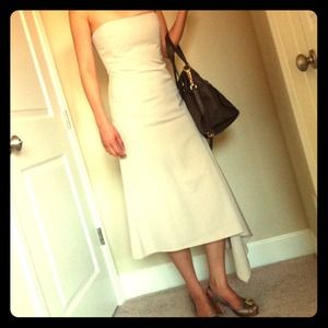 BCBGMaxAzria Dresses & Skirts - NWOT BCBG strapless dress (nude color) BCBGMaxAzria Dresses & Skirts - NWOT BCBG strapless dress (nude color)