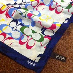 *** RESERVED FOR @doll2503 *** Vintage Coach Scarf